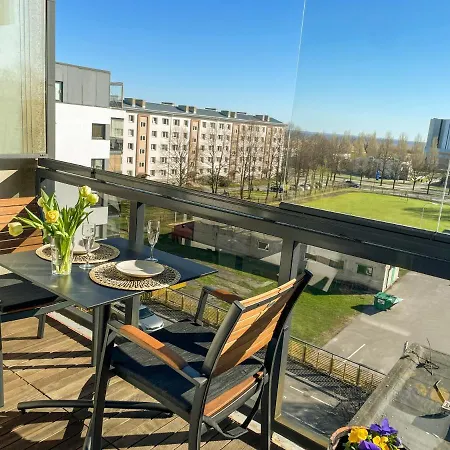 Korter Sea And View With Sauna And Balcony